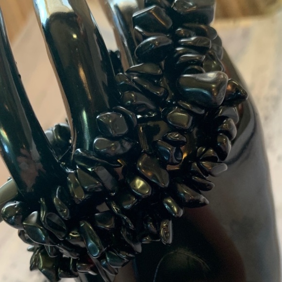 βοΈRESTOCKED Authentic Obsidian Bracelet β’ Crystal Jewelry β’ Handmade Bracelet - Picture 6 of 8